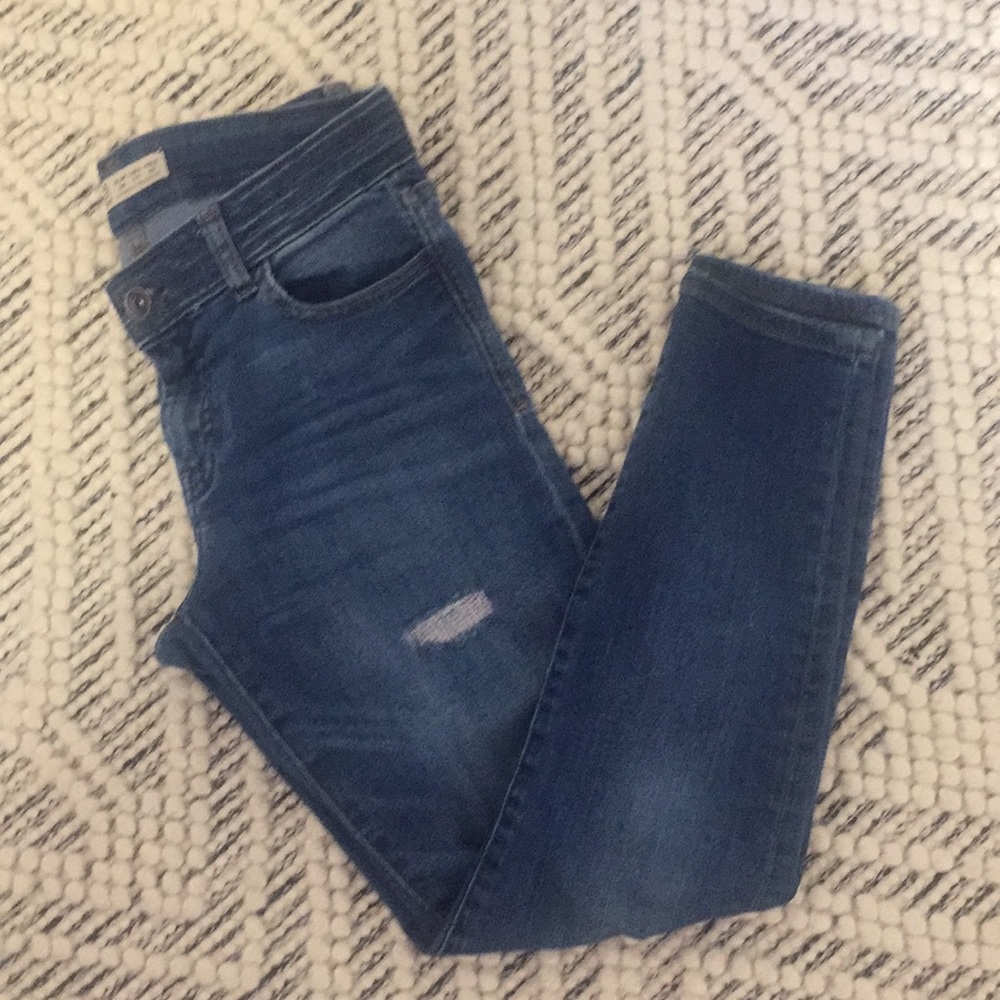 Zara skinny jeans (great length for petites)